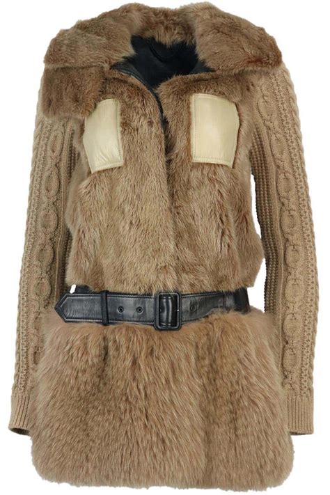 burberry prorsum fox women fur coat|fur BURBERRY PRORSUM Women Coats .